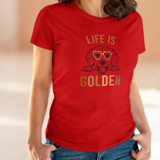 Life is Golden Tee - Kim’s Signature Beauty & Accessories    
