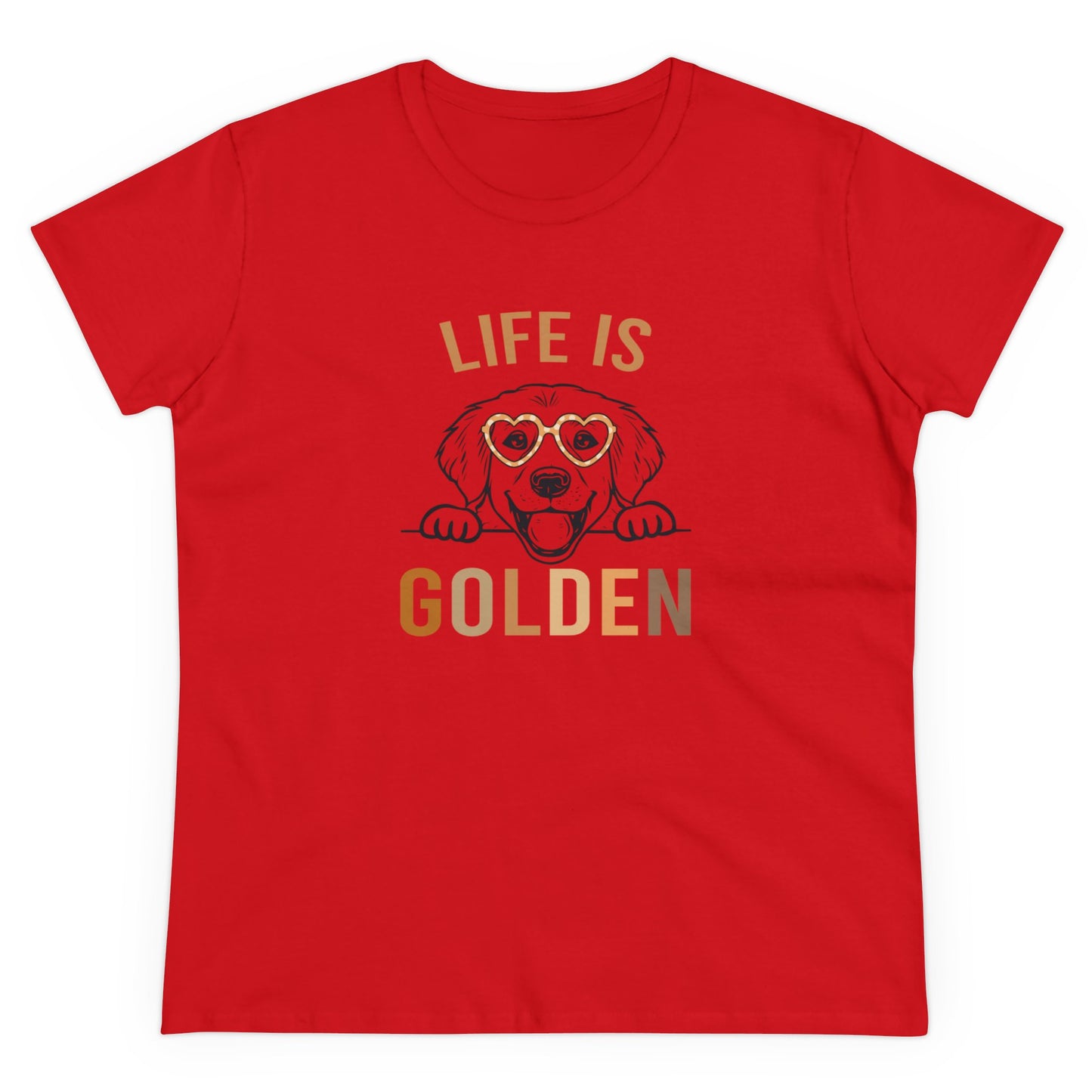 Life is Golden Tee - Kim’s Signature Beauty & Accessories    