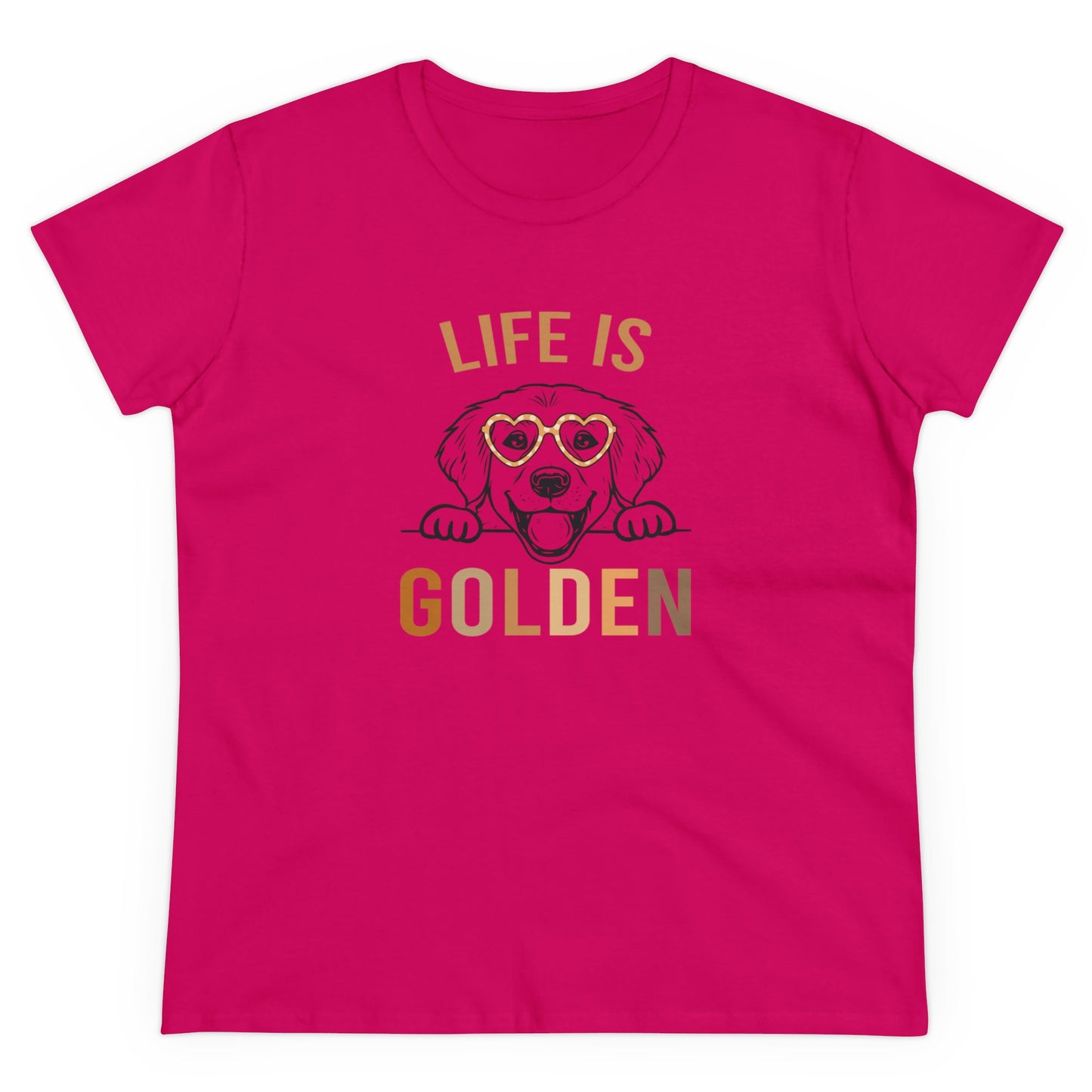 Life is Golden Tee - Kim’s Signature Beauty & Accessories    