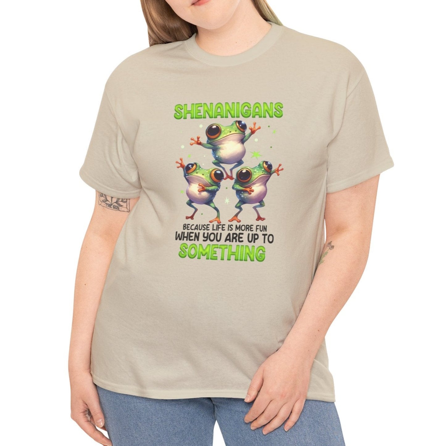 Life is More Fun Frog Tee - Kim’s Signature Beauty & Accessories    