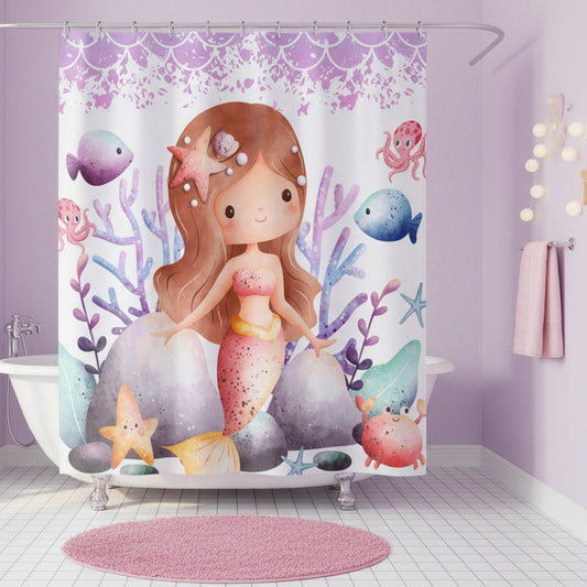 Little Mermaid | Shower Curtain - Kim’s Signature Beauty & Accessories