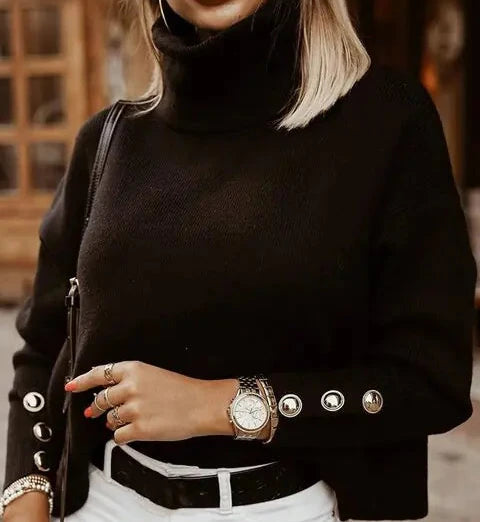 Loose Knitted Sweater Top - Kim’s Signature Beauty & Accessories    