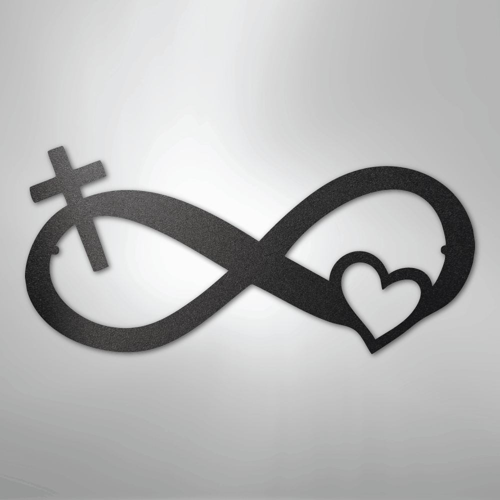 Lords Infinite Love - Steel Sign - Kim’s Signature Beauty & Accessories