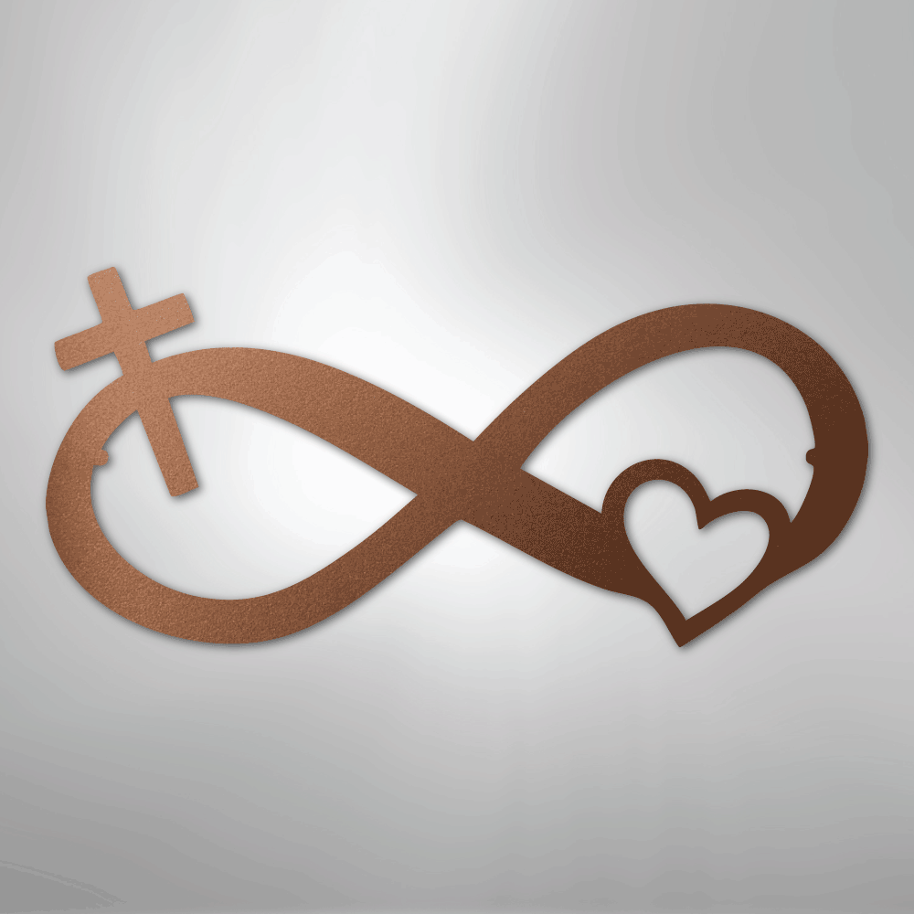 Lords Infinite Love - Steel Sign - Kim’s Signature Beauty & Accessories