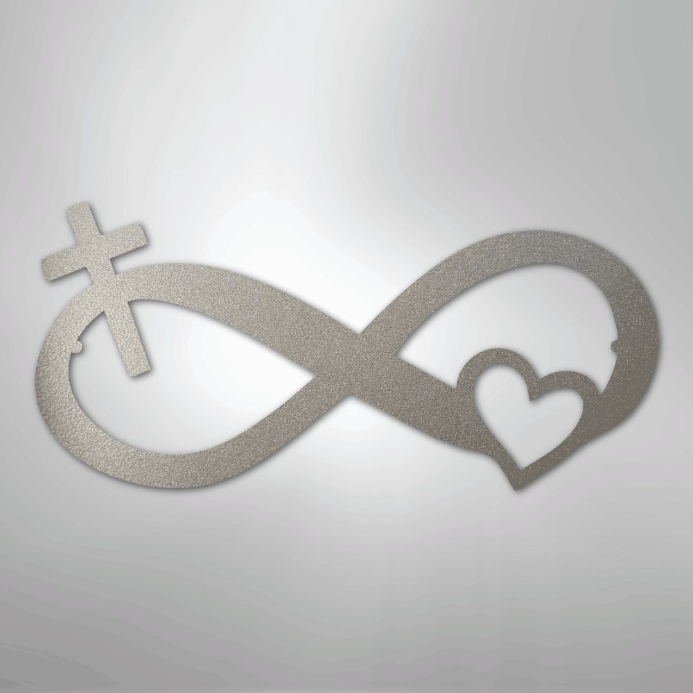 Lords Infinite Love - Steel Sign - Kim’s Signature Beauty & Accessories