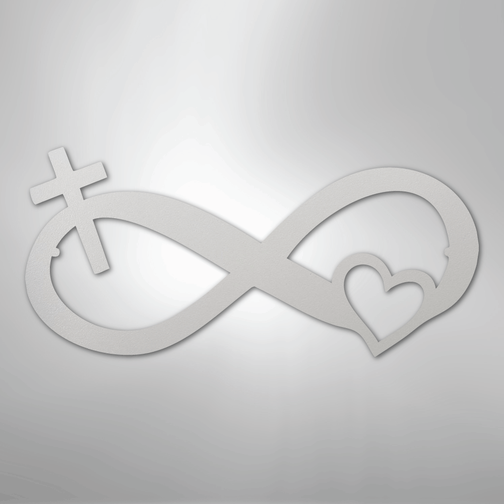 Lords Infinite Love - Steel Sign - Kim’s Signature Beauty & Accessories