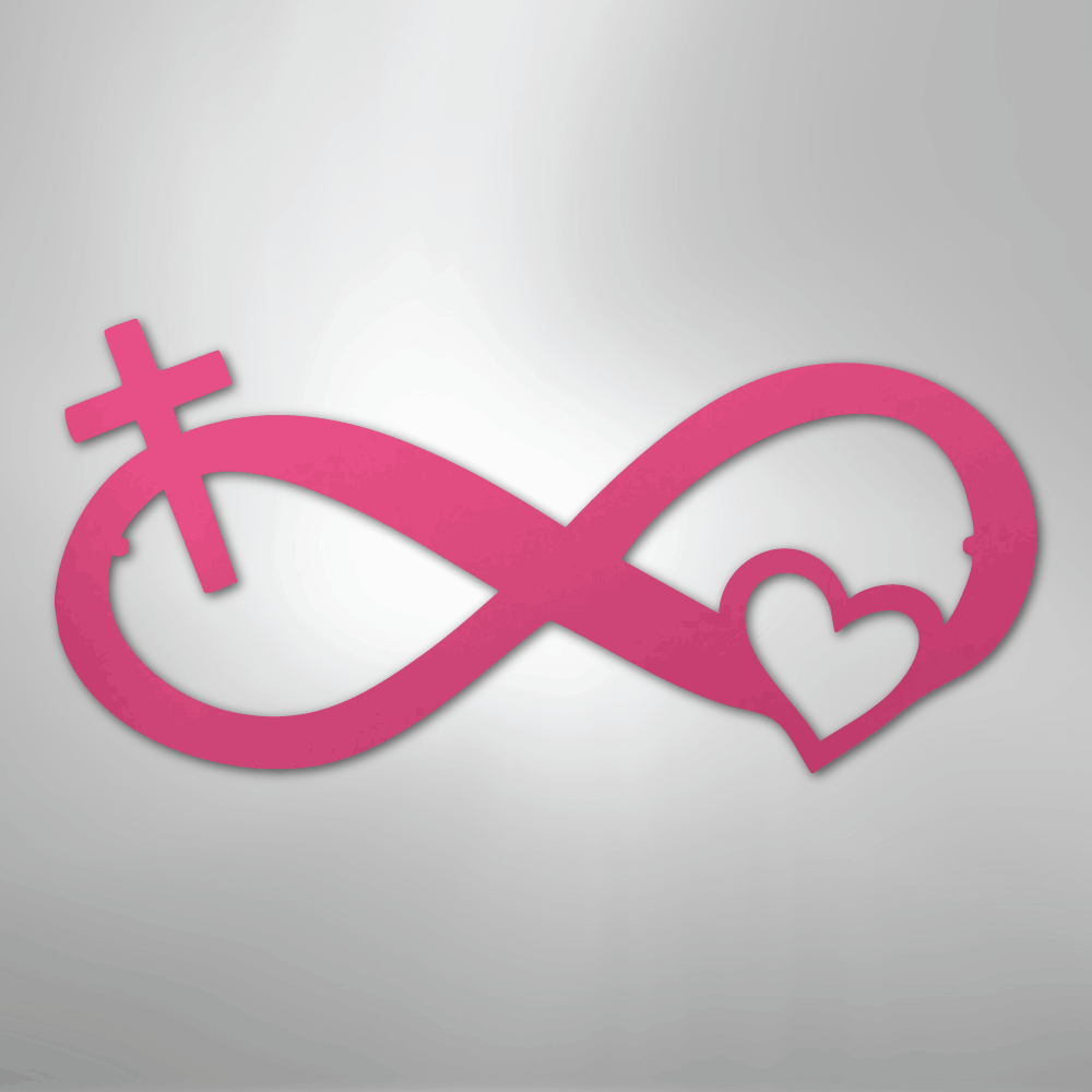 Lords Infinite Love - Steel Sign - Kim’s Signature Beauty & Accessories