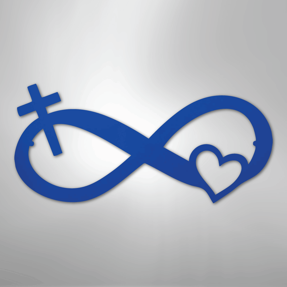Lords Infinite Love - Steel Sign - Kim’s Signature Beauty & Accessories