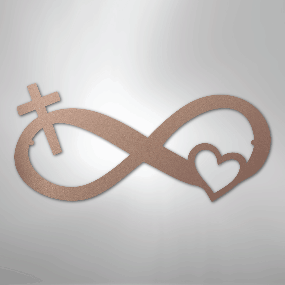 Lords Infinite Love - Steel Sign - Kim’s Signature Beauty & Accessories