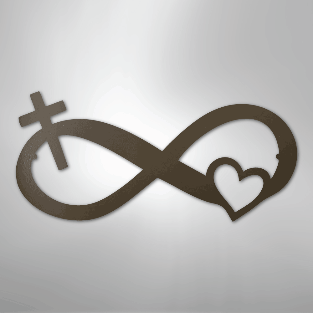 Lords Infinite Love - Steel Sign - Kim’s Signature Beauty & Accessories