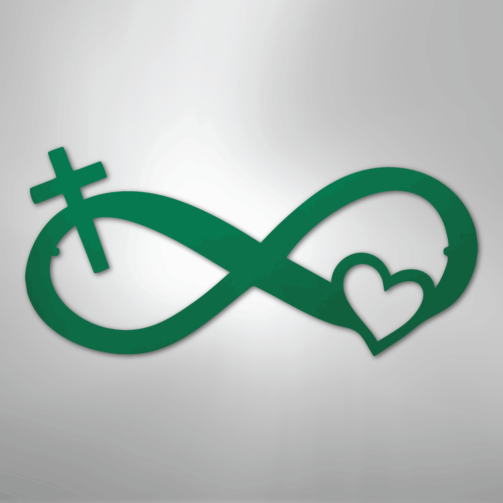 Lords Infinite Love - Steel Sign - Kim’s Signature Beauty & Accessories