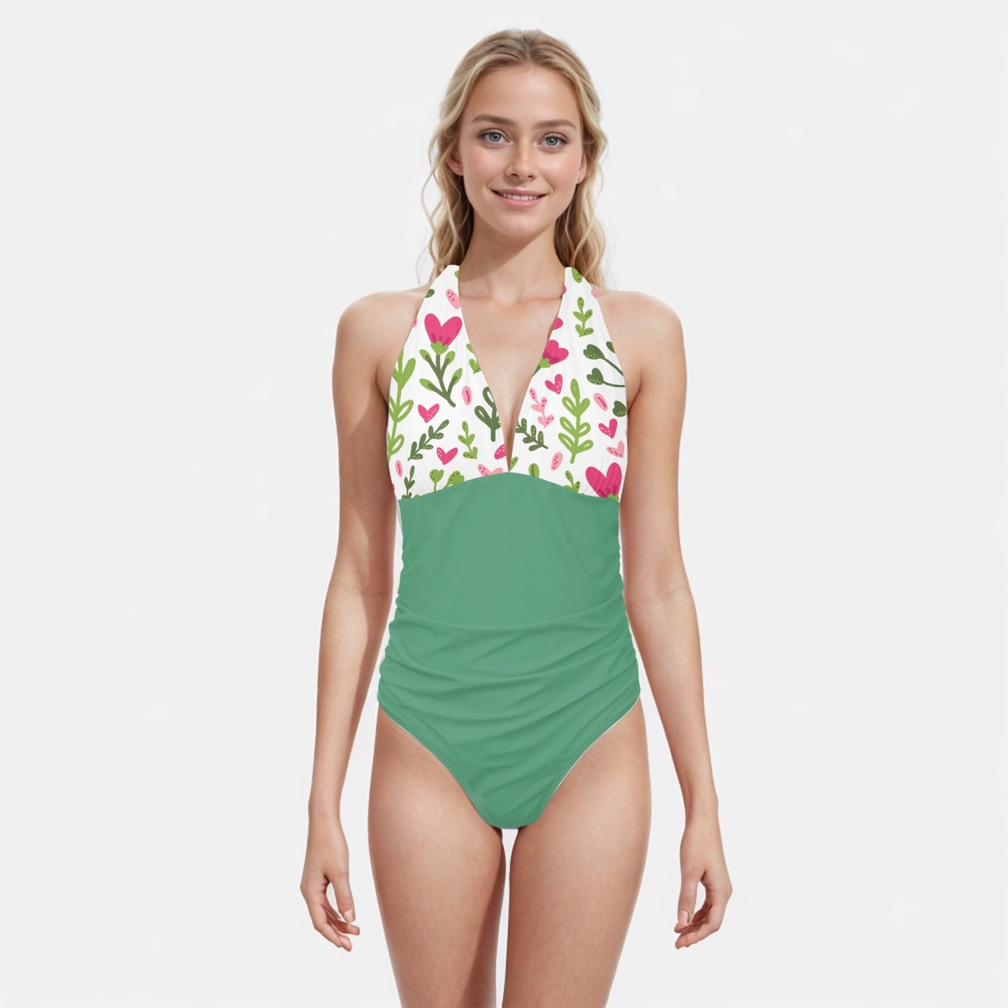 Love Blooms| Women's One-Piece Swimsuit - Kim’s Signature Beauty & Accessories    
