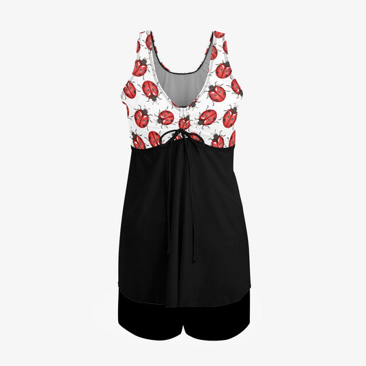 Love Bug Summer |  Women's Two-Piece Swimsuit - Kim’s Signature Beauty & Accessories    