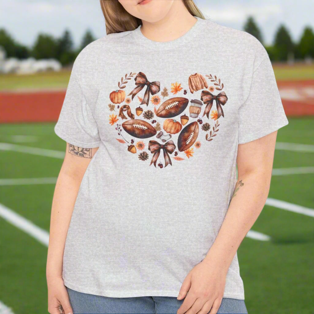 Love Football Fall Tee - Kim’s Signature Beauty & Accessories    