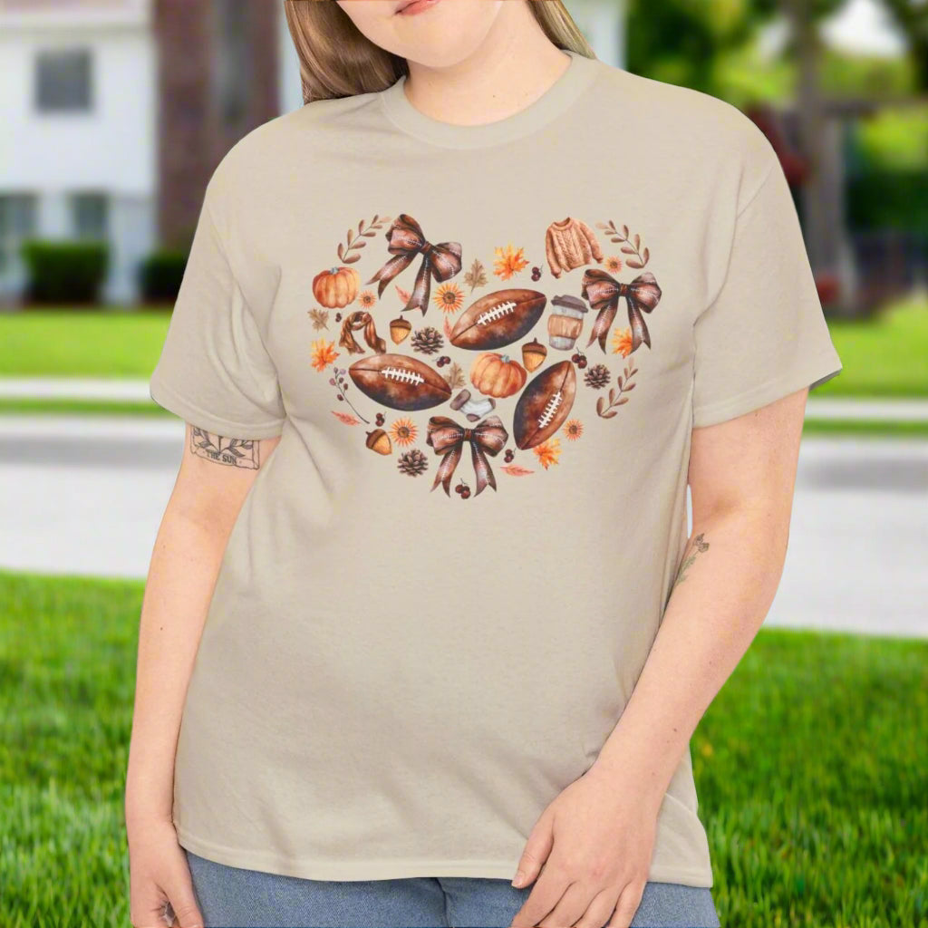 Love Football Fall Tee - Kim’s Signature Beauty & Accessories    