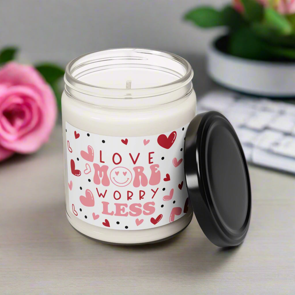 Love More Soy Candle, 9oz - Kim’s Signature Beauty & Accessories    