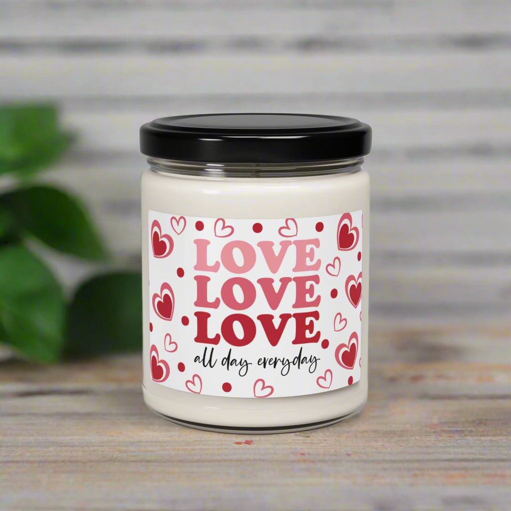Love all Day Soy Candle, 9oz - Kim’s Signature Beauty & Accessories    