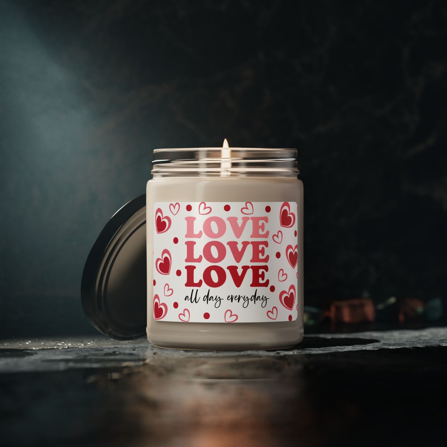 Love all Day Soy Candle, 9oz - Kim’s Signature Beauty & Accessories    
