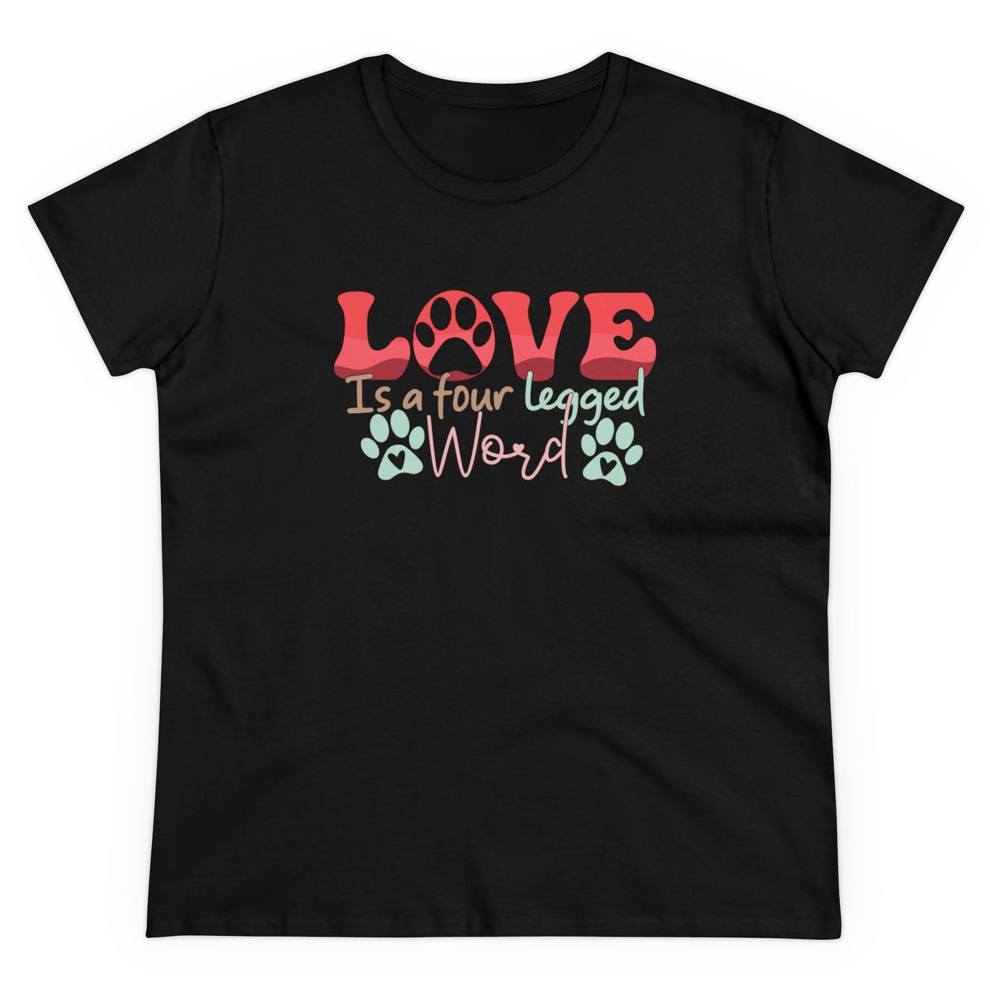 Love is a 4 Legged Word Tee - Kim’s Signature Beauty & Accessories    