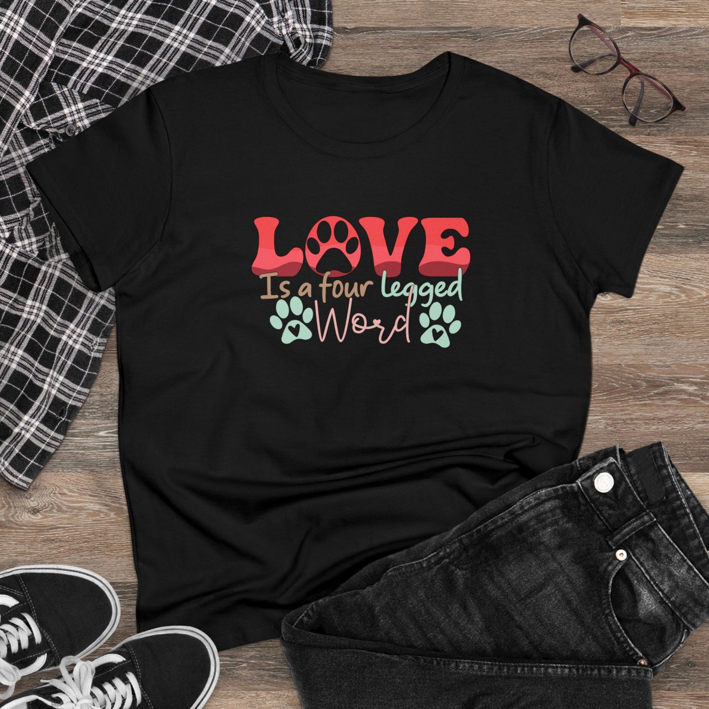 Love is a 4 Legged Word Tee - Kim’s Signature Beauty & Accessories    