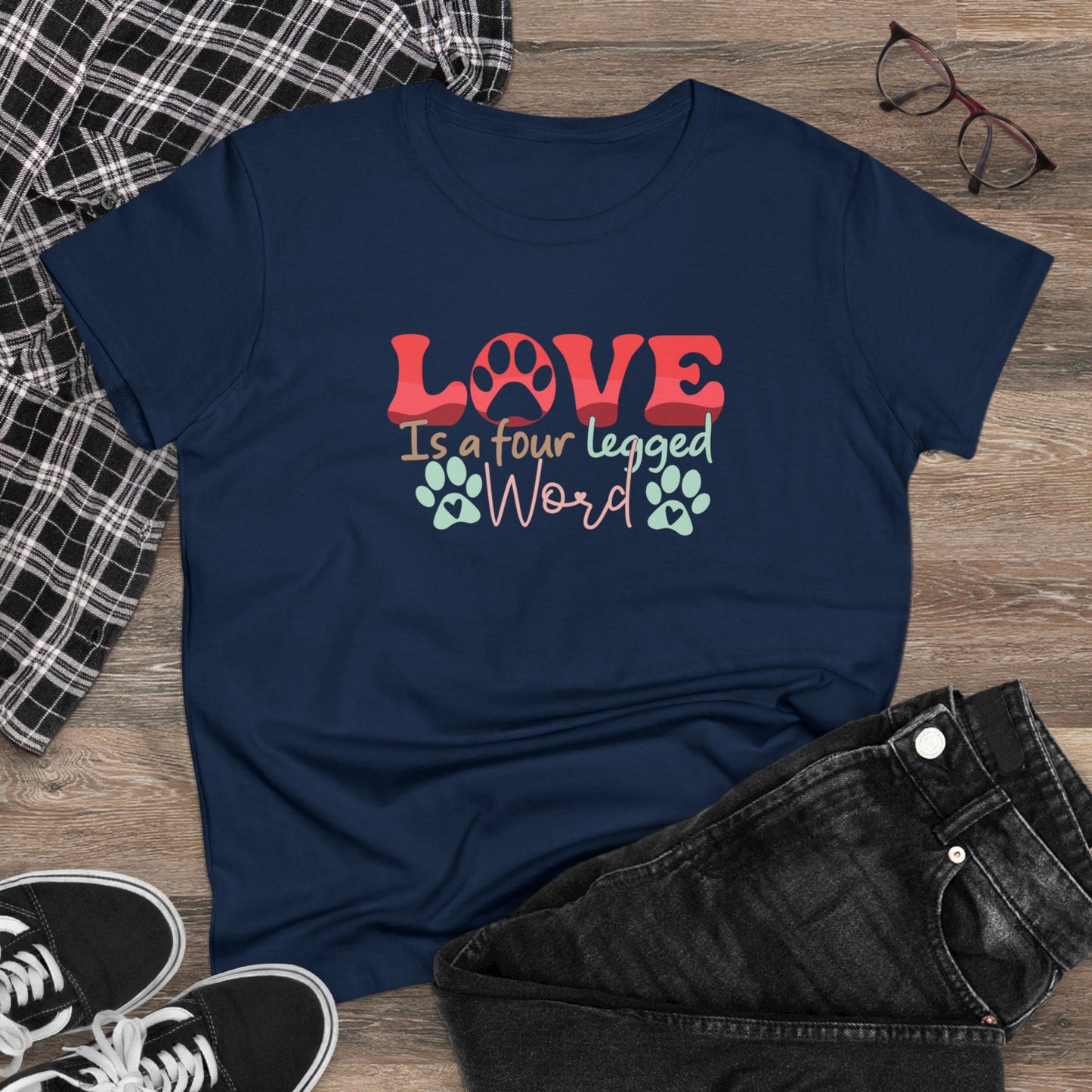 Love is a 4 Legged Word Tee - Kim’s Signature Beauty & Accessories    