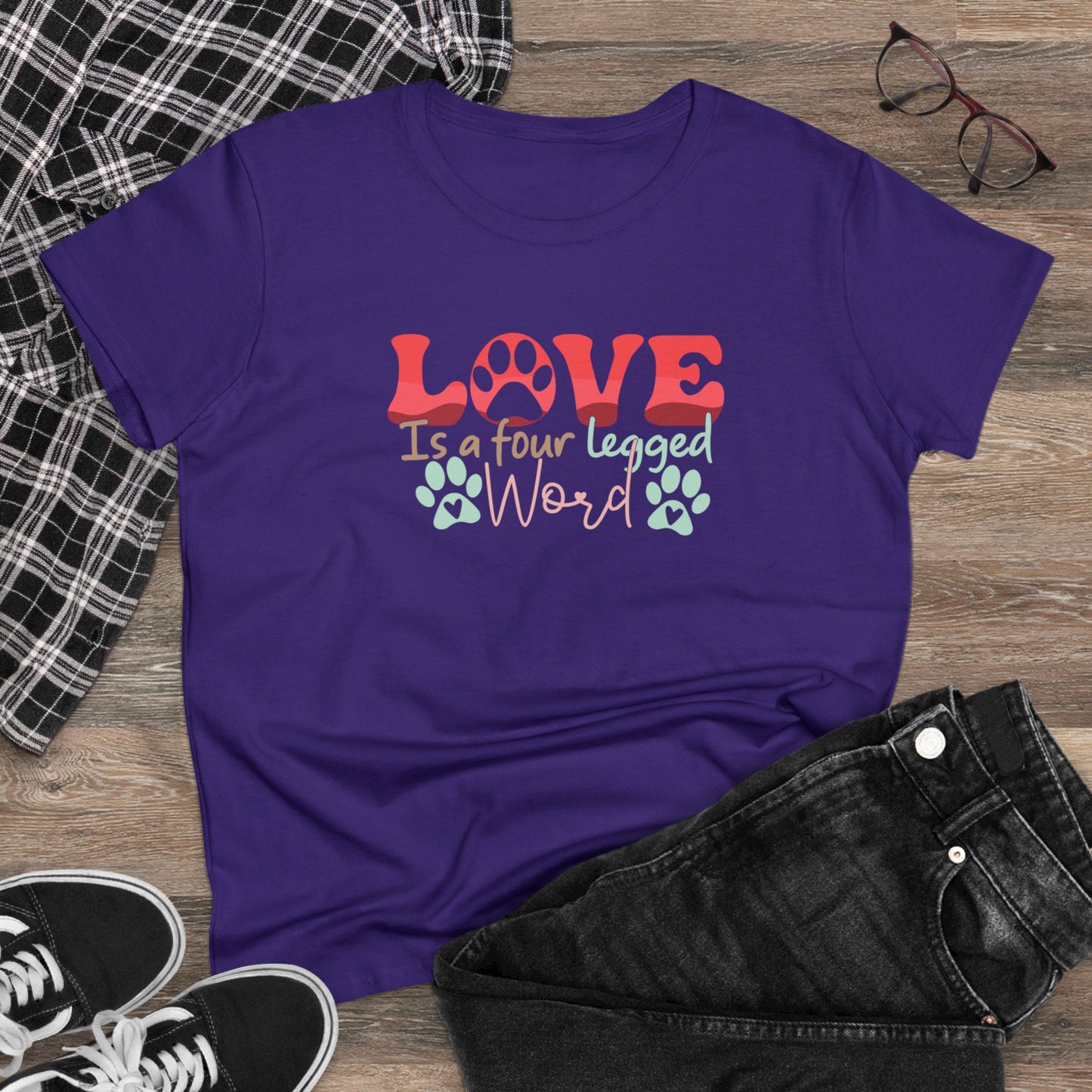 Love is a 4 Legged Word Tee - Kim’s Signature Beauty & Accessories    