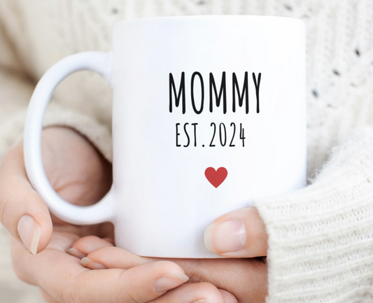 Mom Est. (Year) Customized Mug - Kim’s Signature Beauty & Accessories    (Store description)