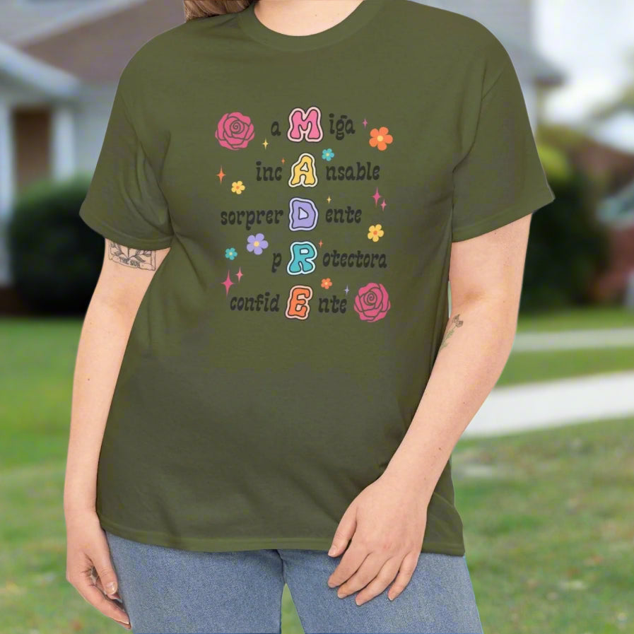 Madre Cotton Tee - Kim’s Signature Beauty & Accessories    