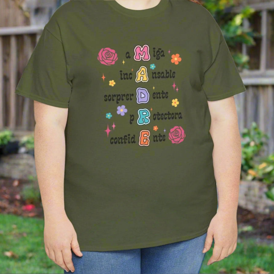 Madre Cotton Tee - Kim’s Signature Beauty & Accessories    