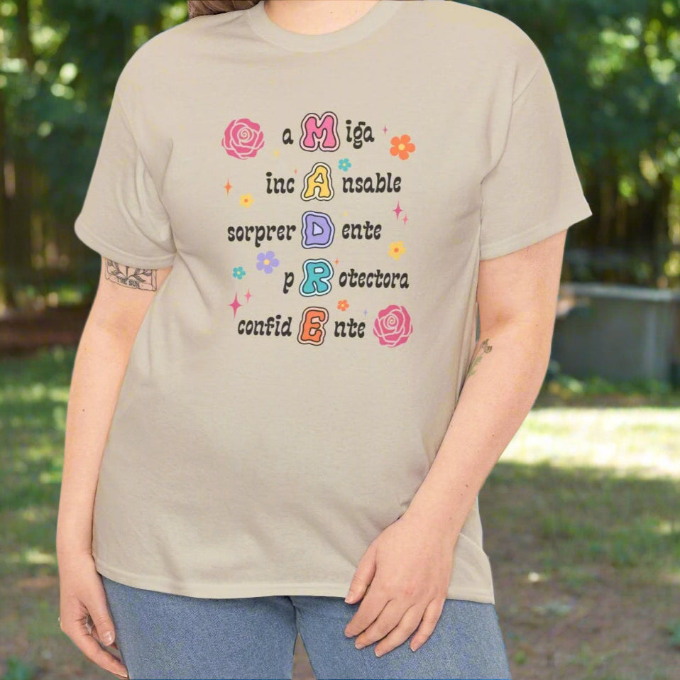 Madre Cotton Tee - Kim’s Signature Beauty & Accessories    