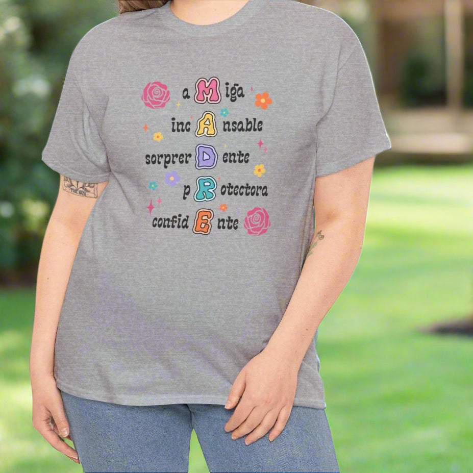 Madre Cotton Tee - Kim’s Signature Beauty & Accessories    