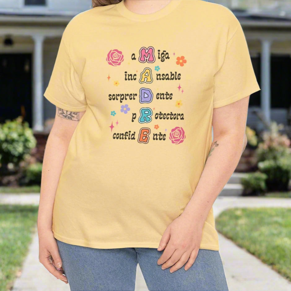 Madre Cotton Tee - Kim’s Signature Beauty & Accessories    