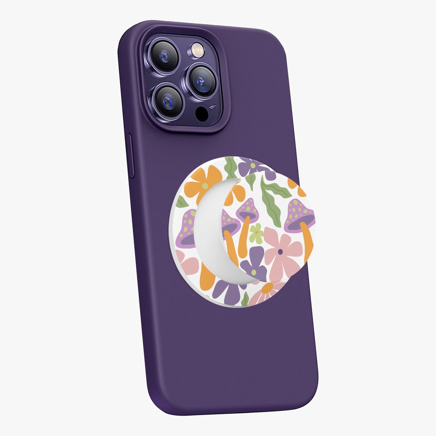 Magic Mushrooms Magnetic Collapsible Grip And Stand - Kim’s Signature Beauty & Accessories    