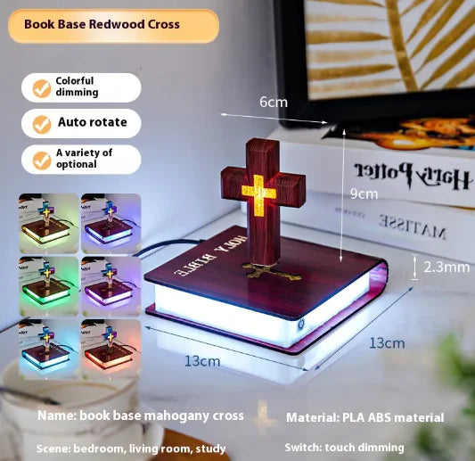 Magnetic Floating Cross Glow Lamps - Kim’s Signature Beauty & Accessories    