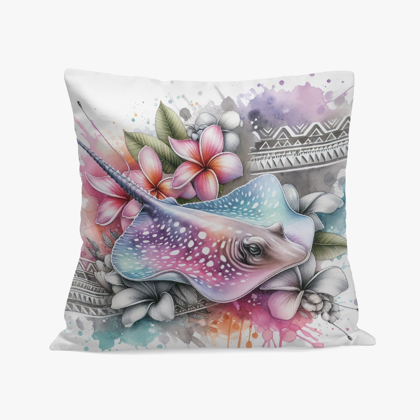 Majestic Stingray Undersea Pillow Cover - Kim’s Signature Beauty & Accessories    