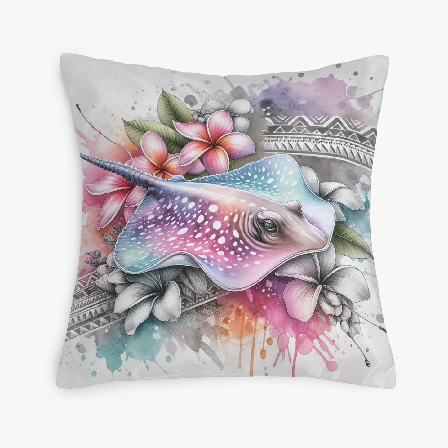 Majestic Stingray Undersea Pillow Cover - Kim’s Signature Beauty & Accessories    