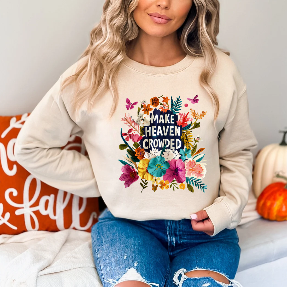 Make Heaven Crowded Sweatshirt - Kim’s Signature Beauty & Accessories    