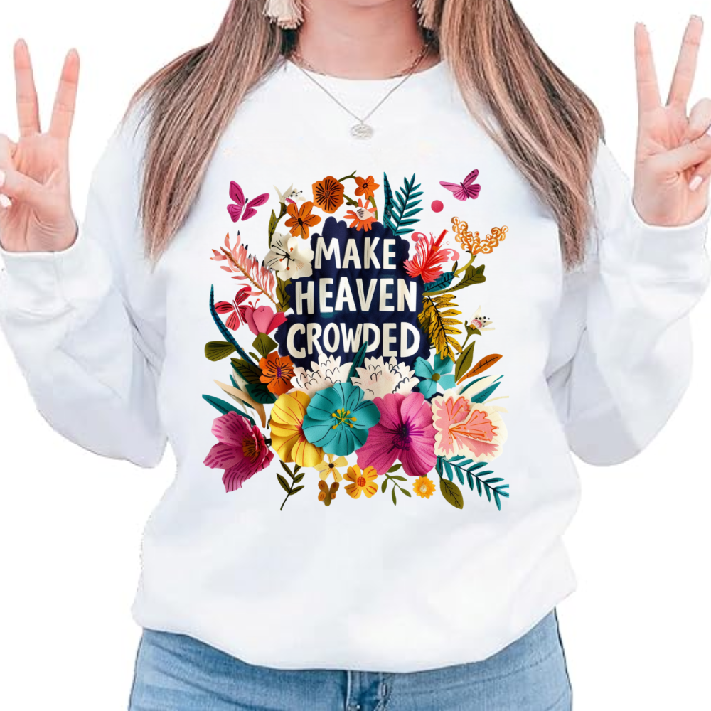 Make Heaven Crowded Sweatshirt - Kim’s Signature Beauty & Accessories    