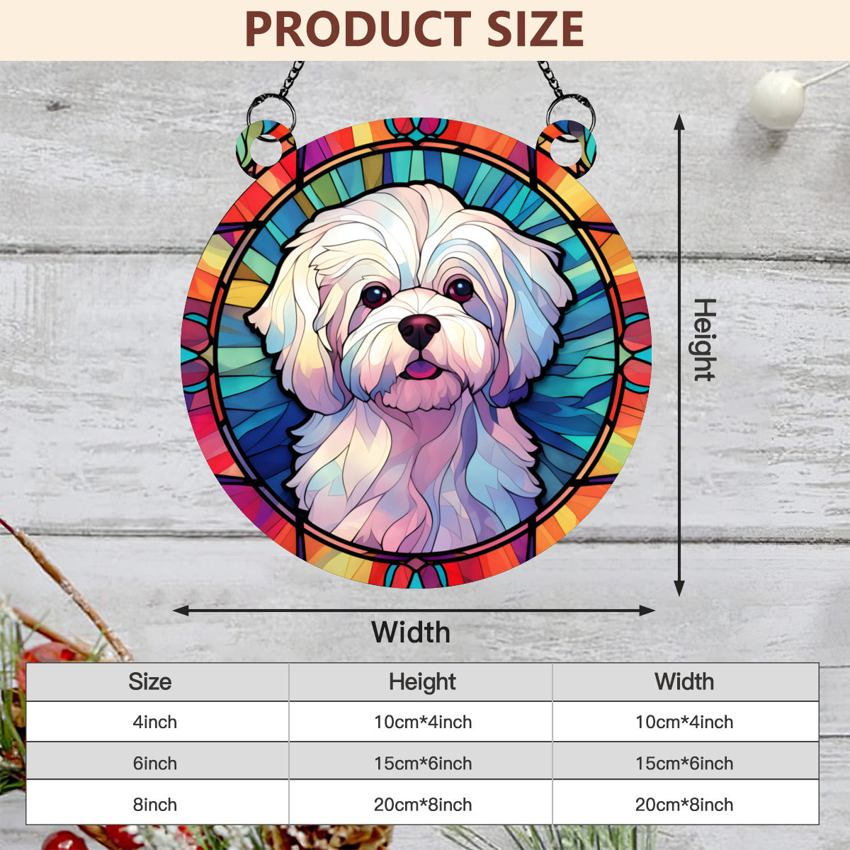 Maltese Stained glass - Kim’s Signature Beauty & Accessories    