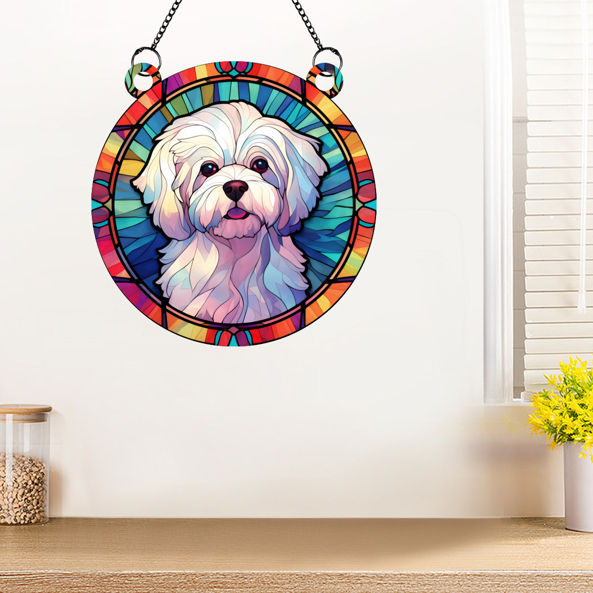 Maltese Stained glass - Kim’s Signature Beauty & Accessories    