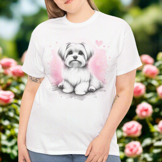 Maltese Valentine’s Tee - Kim’s Signature Beauty & Accessories    