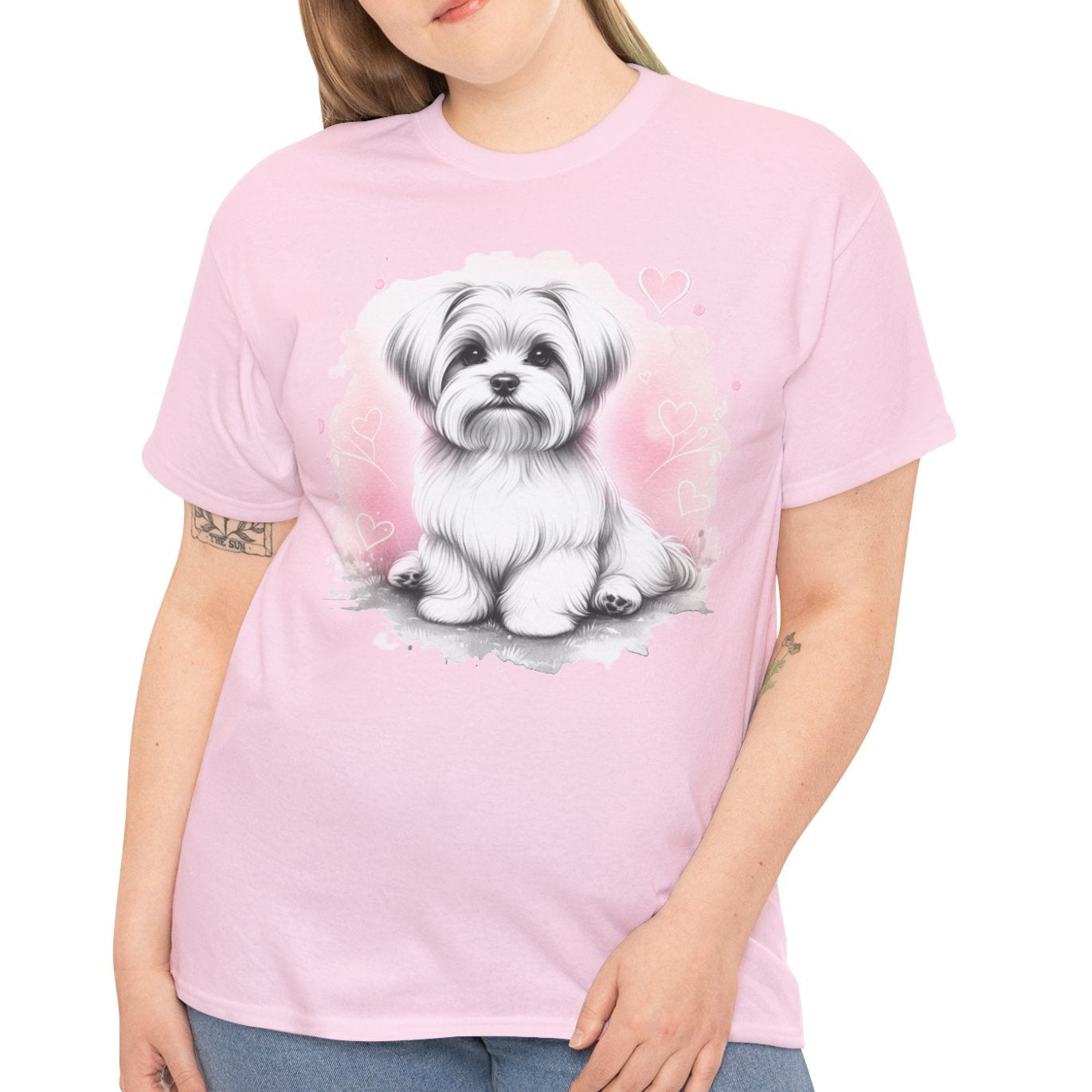 Maltese Valentine’s Tee - Kim’s Signature Beauty & Accessories    