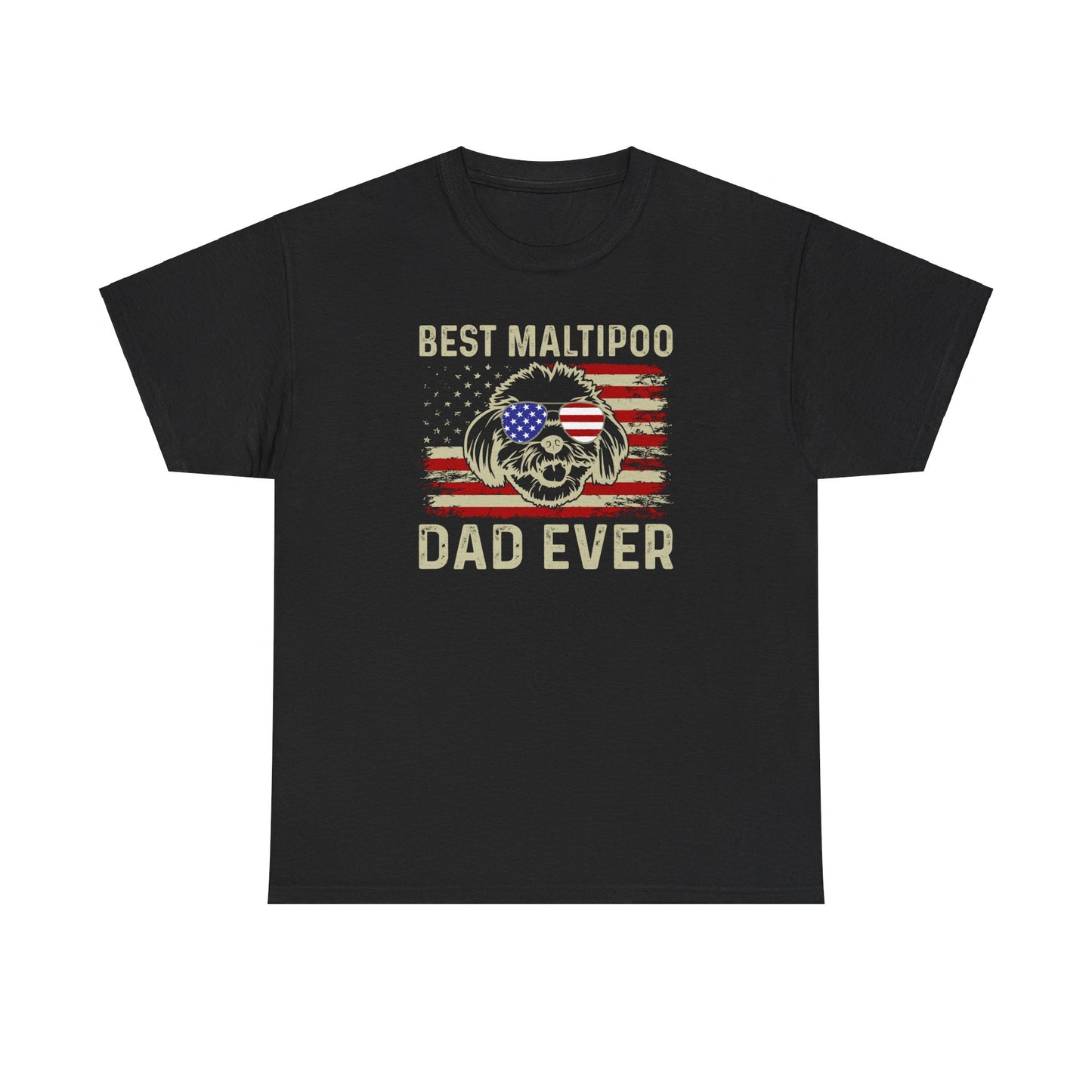 Maltipoo Dad | Cotton Tee - Kim’s Signature Beauty & Accessories    