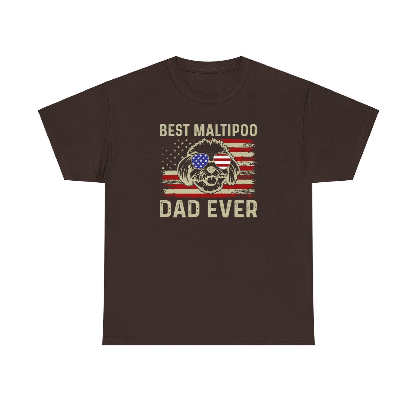 Maltipoo Dad | Cotton Tee - Kim’s Signature Beauty & Accessories    