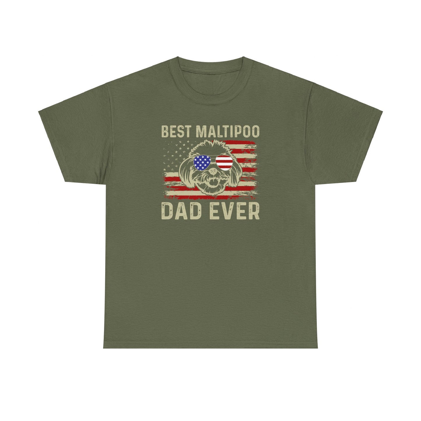 Maltipoo Dad | Cotton Tee - Kim’s Signature Beauty & Accessories    