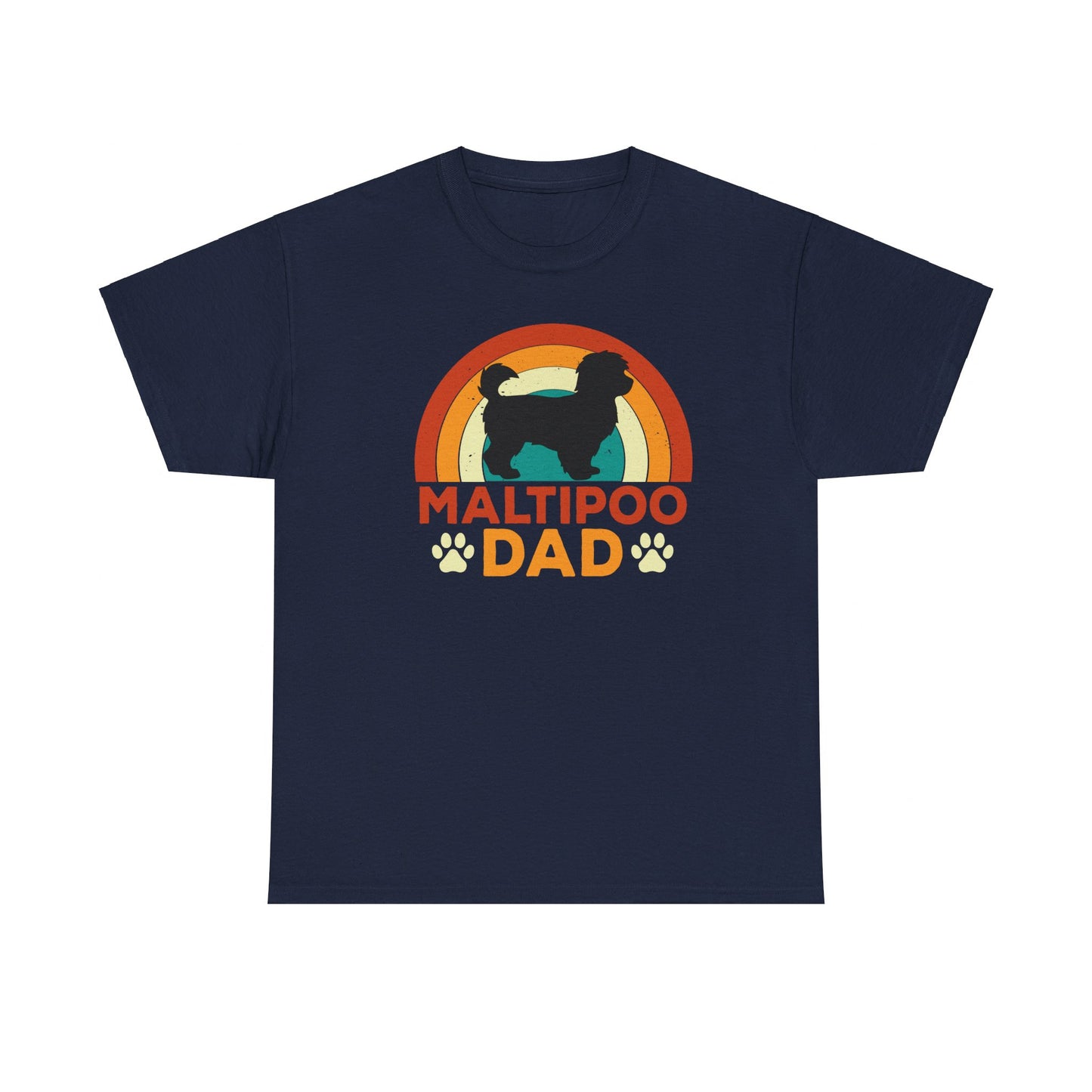 Maltipoo Dad | Heavy Cotton Tee - Kim’s Signature Beauty & Accessories    