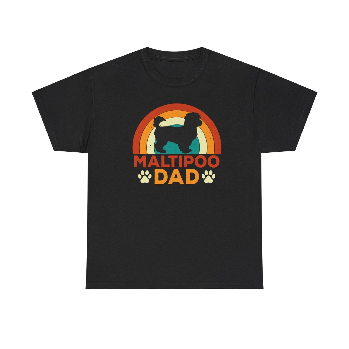 Maltipoo Dad | Heavy Cotton Tee - Kim’s Signature Beauty & Accessories    