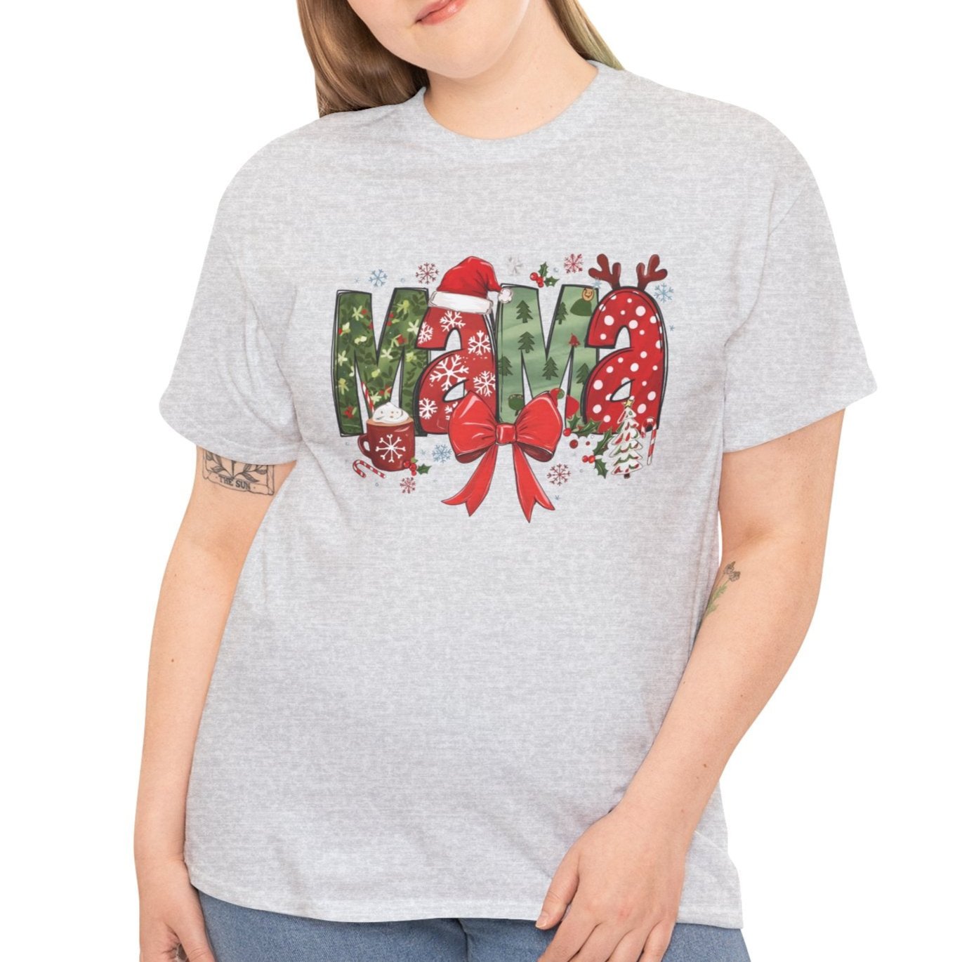 Mama Christmas Tee - Kim’s Signature Beauty & Accessories    