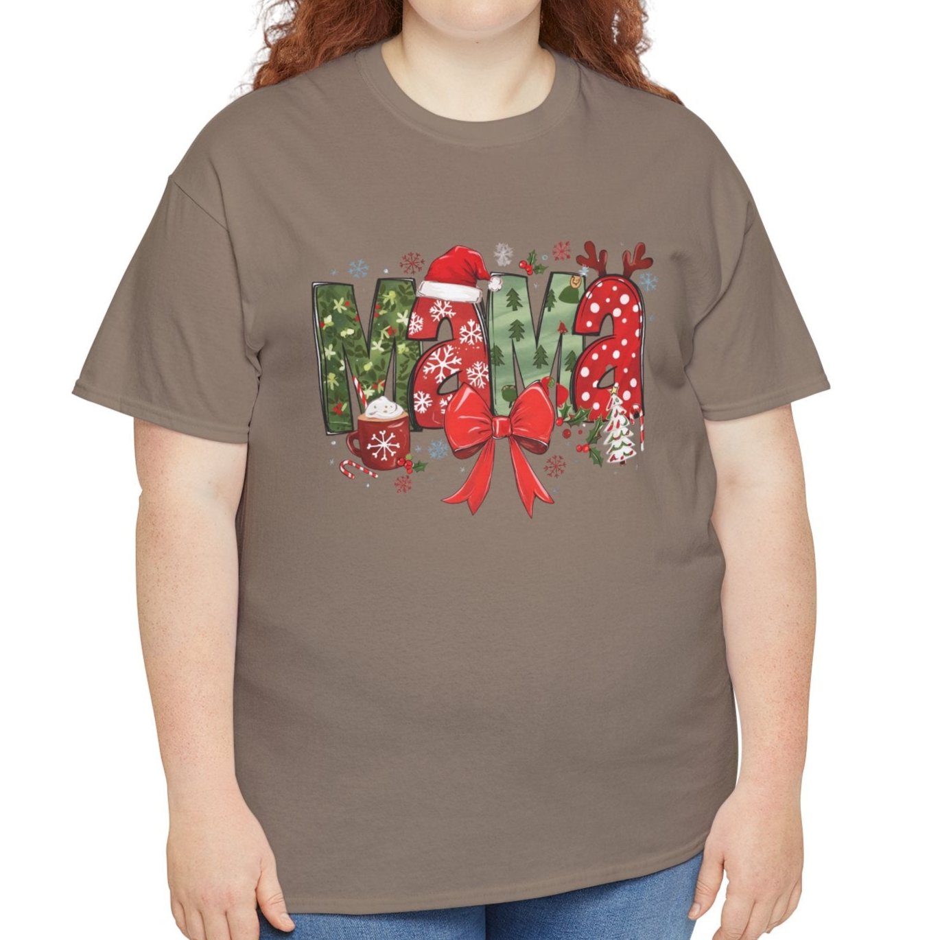 Mama Christmas Tee - Kim’s Signature Beauty & Accessories    