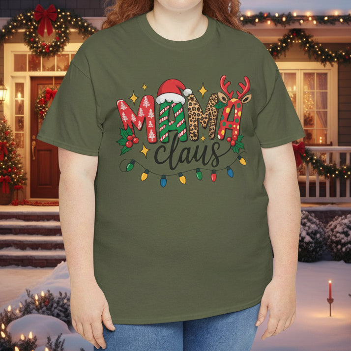Mama Claus Unisex Holiday Tee - Kim’s Signature Beauty & Accessories    